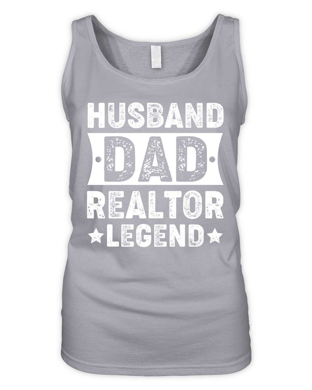 Husband Dad Realtor Legend (1) Organic Women's Tank Top