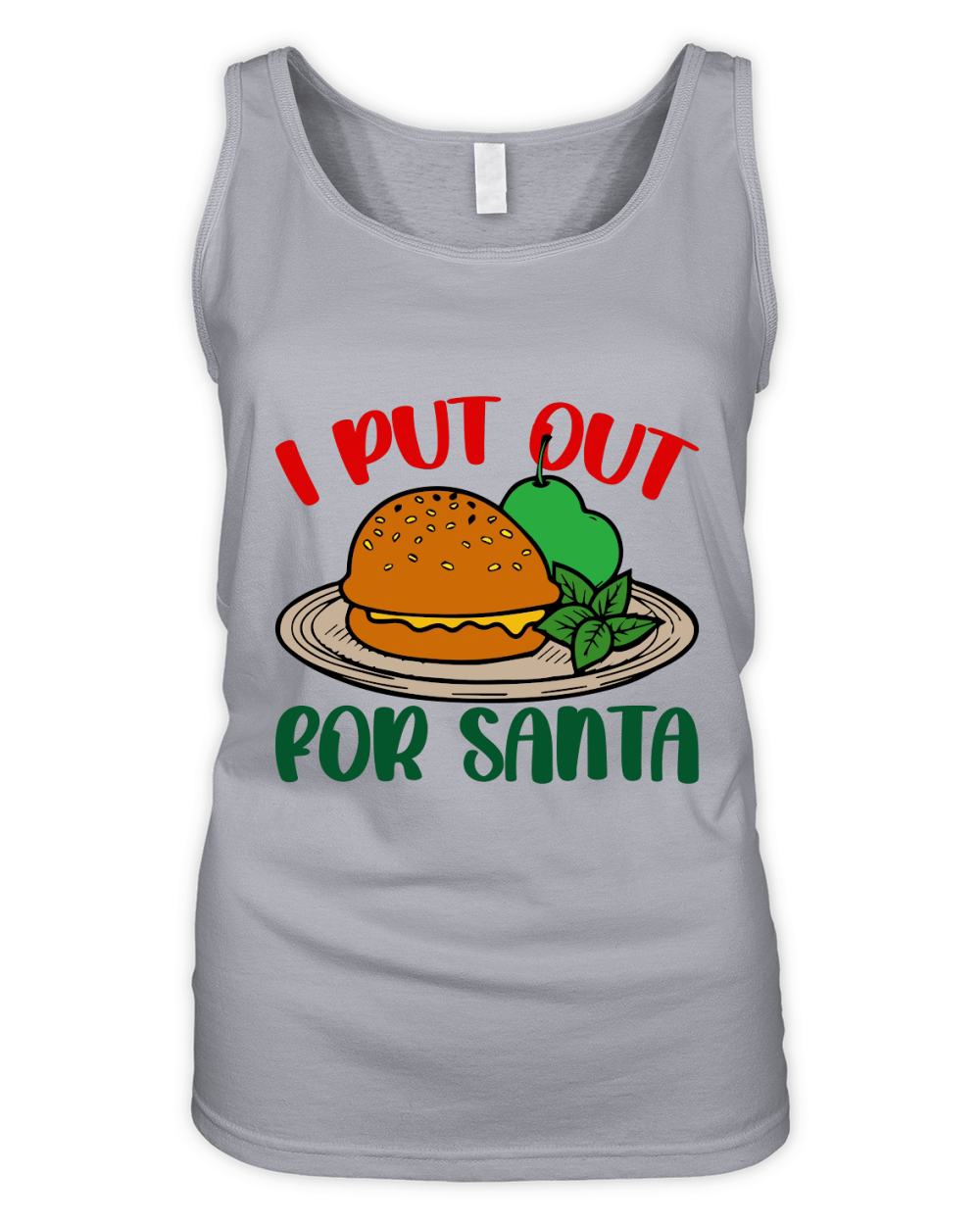 I Put Out For Santa Organic Women's Tank Top