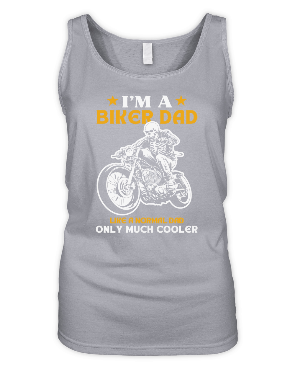 Im a Biker Dad Motorcycle Organic Women's Tank Top