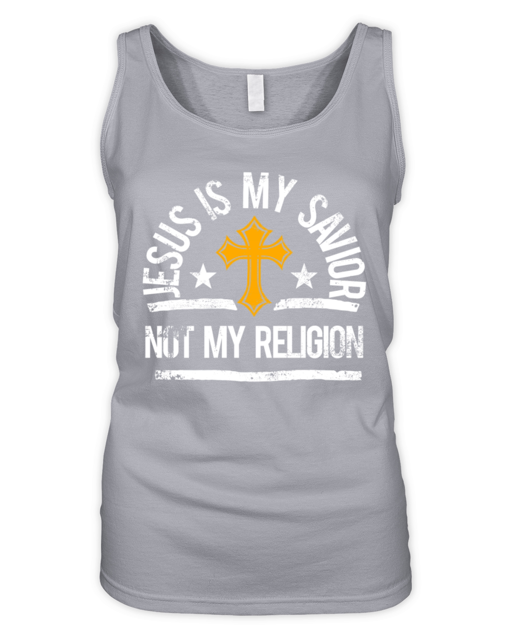 Jesus is My Savior Organic Women's Tank Top