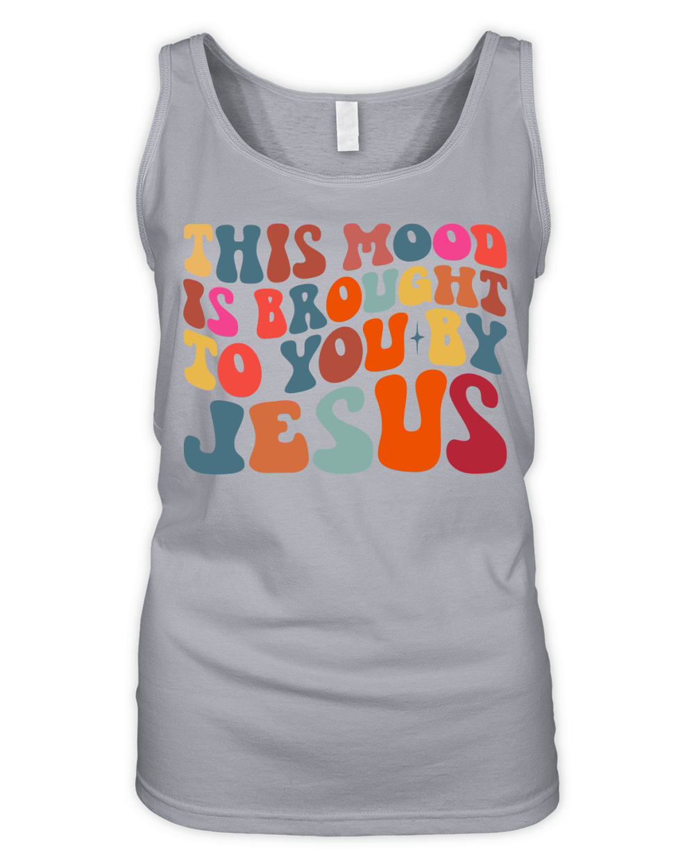 This Mood Is Brought To You By Jesus Organic Women's Tank Top