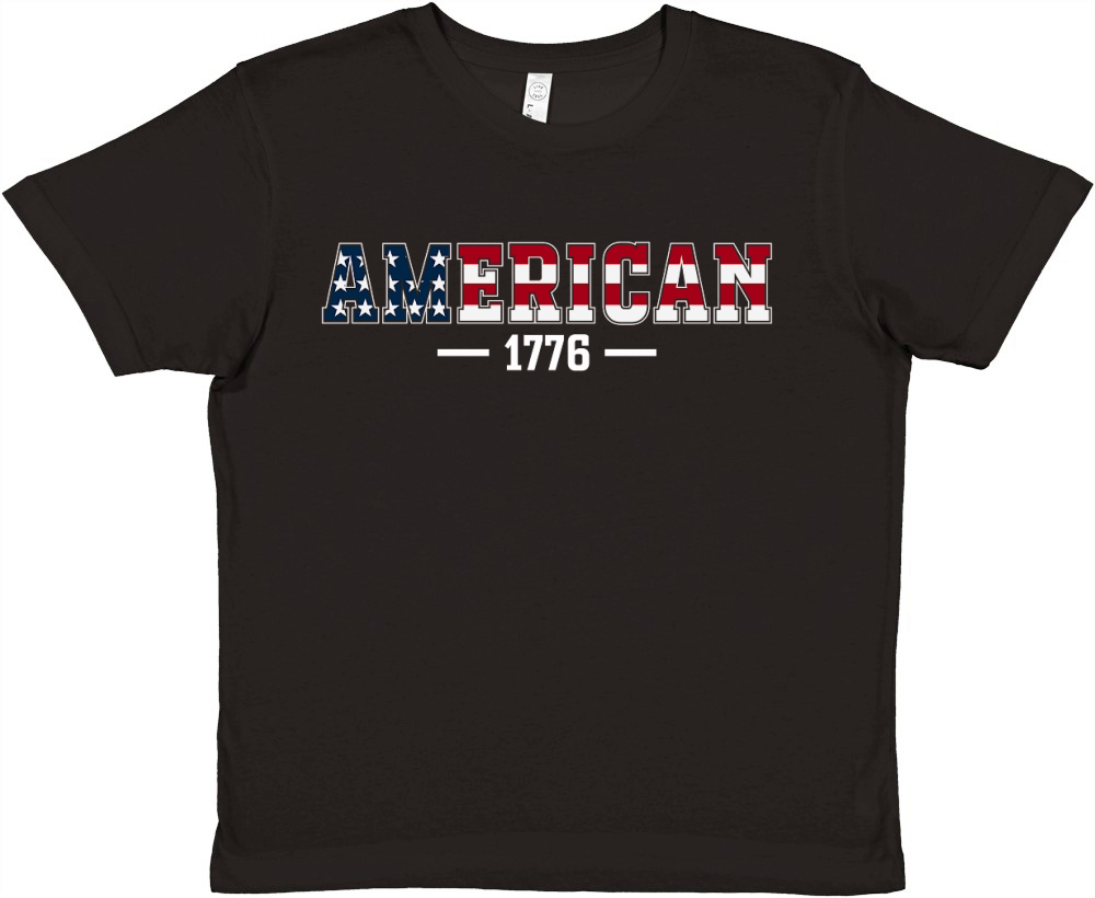 American 1776 02 Premium Kids Crewneck T-shirt