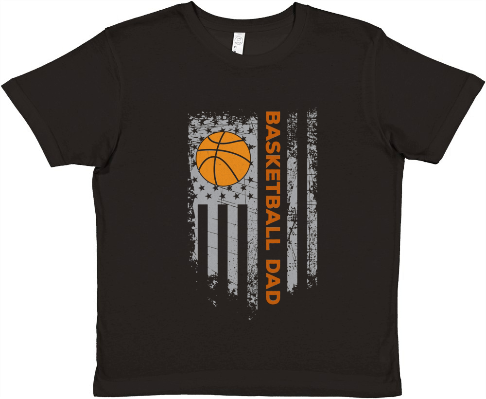 Basketball Dad 3 Premium Kids Crewneck T-shirt