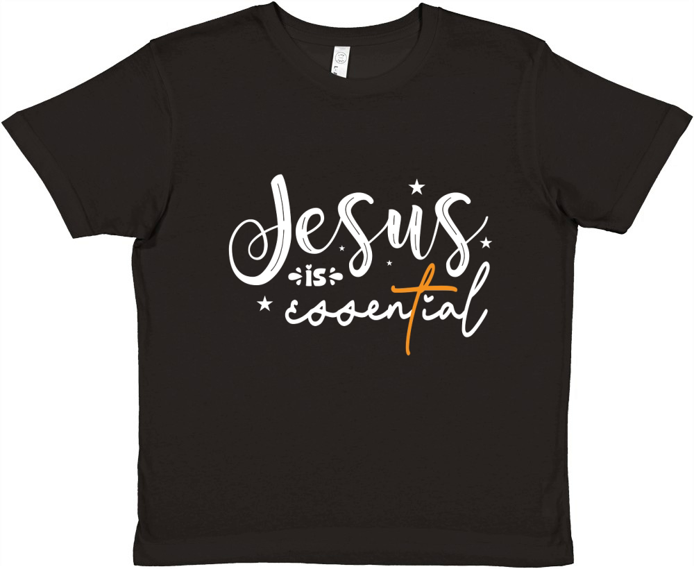 Jesus is Essential Premium Kids Crewneck T-shirt