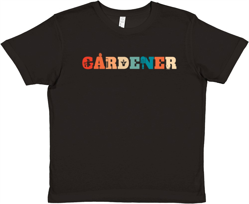 Retro Gardening Garden Vintage Gardener Premium Kids Crewneck T-shirt