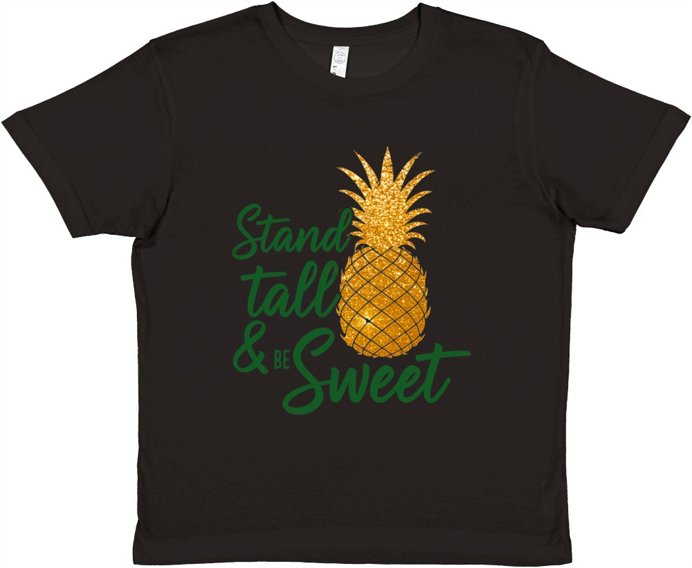 Stand Tall Be Sweet Premium Kids Crewneck T-shirt