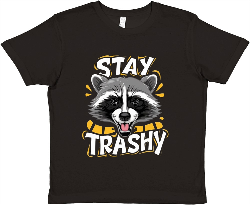 Stay Trashy Premium Kids Crewneck T-shirt