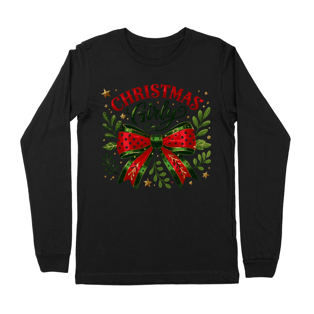 Christmas Girly Premium Long Sleeve