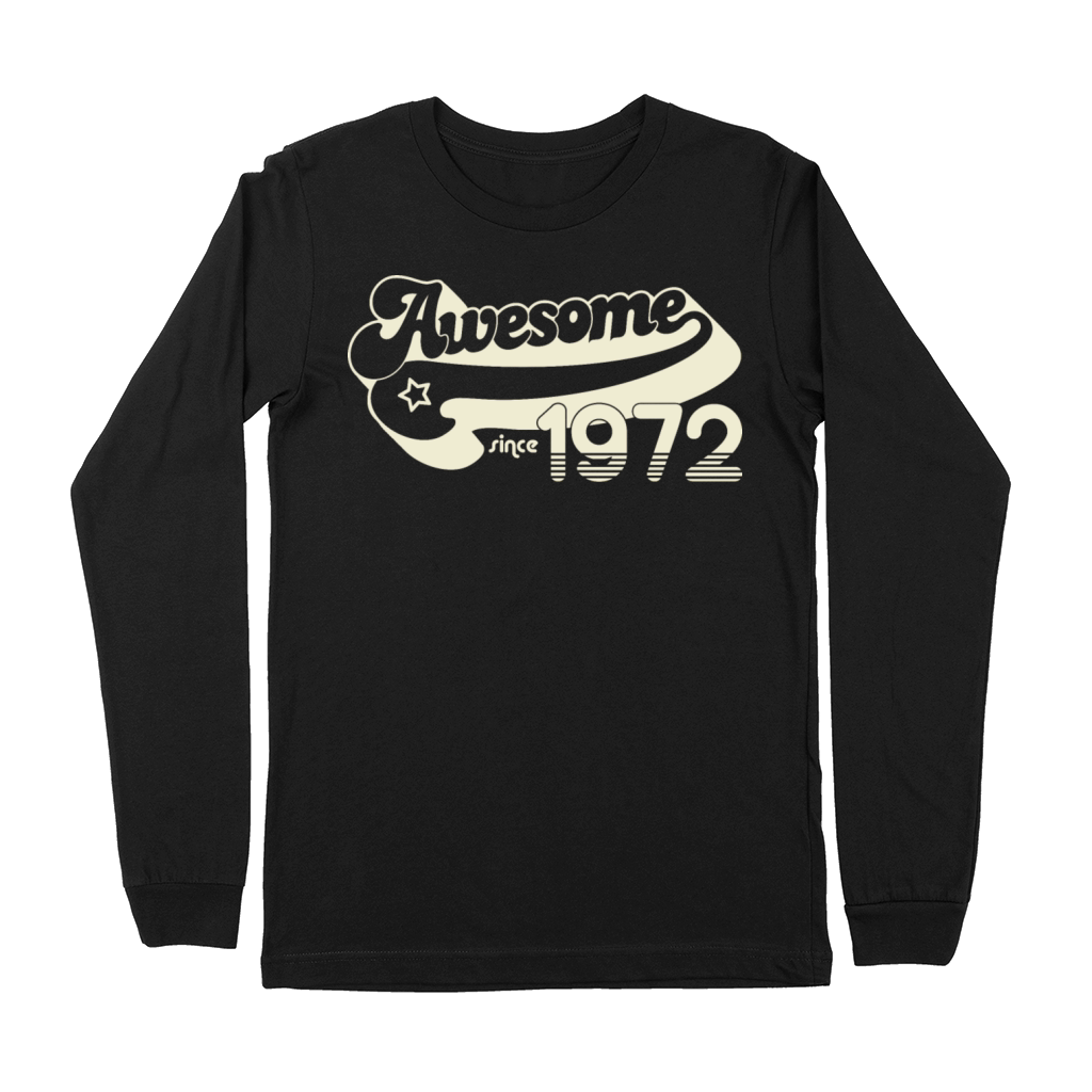 Vintage 1972 - 50 years old - 50th birthday gift Premium Long Sleeve