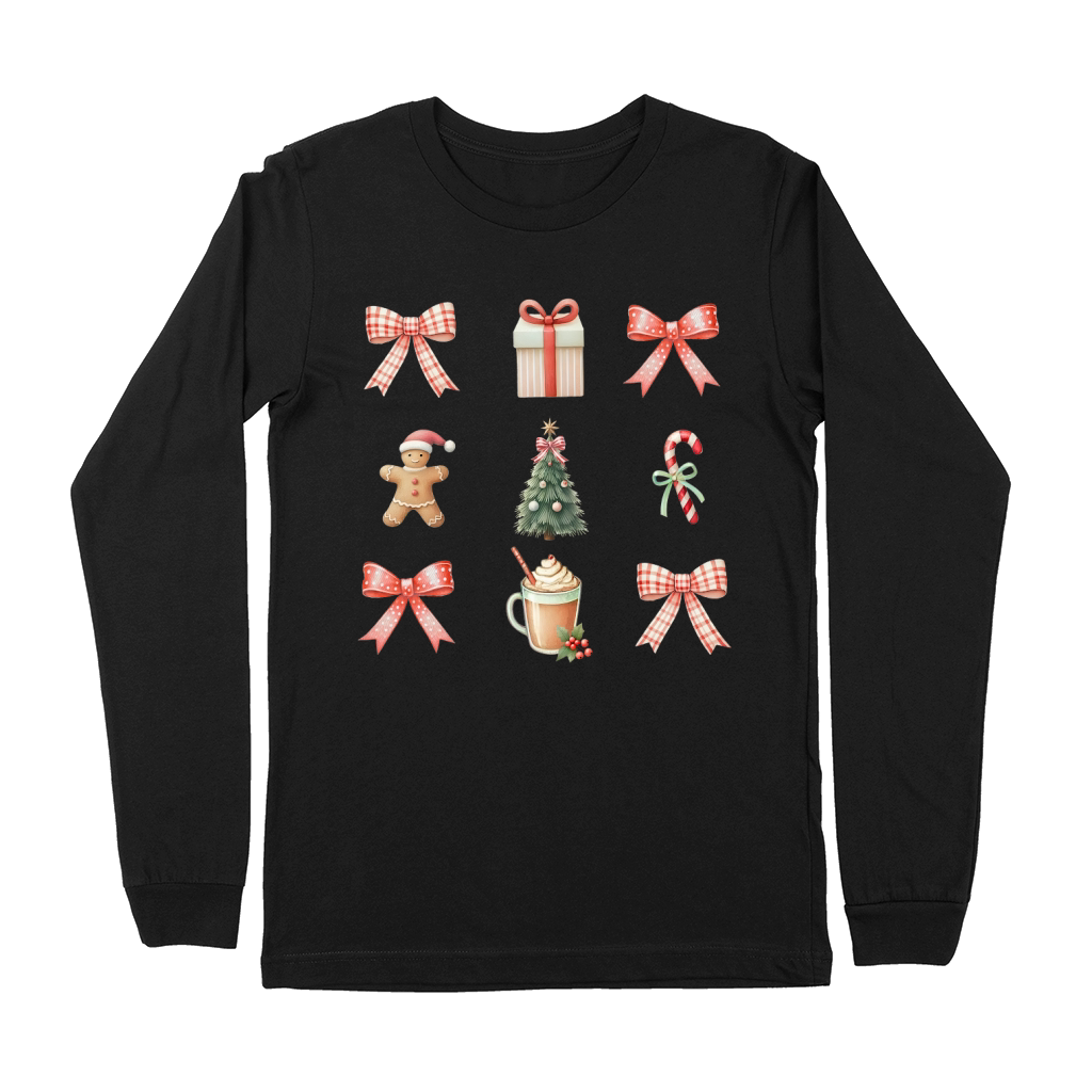 Vintage Christmas Premium Long Sleeve