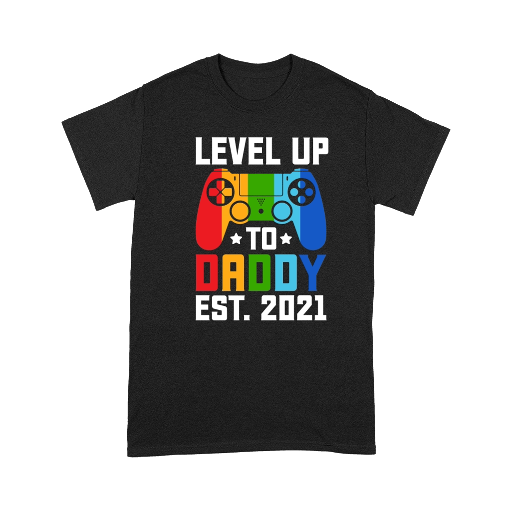 level up to daddy est. 2021 Premium T-shirt