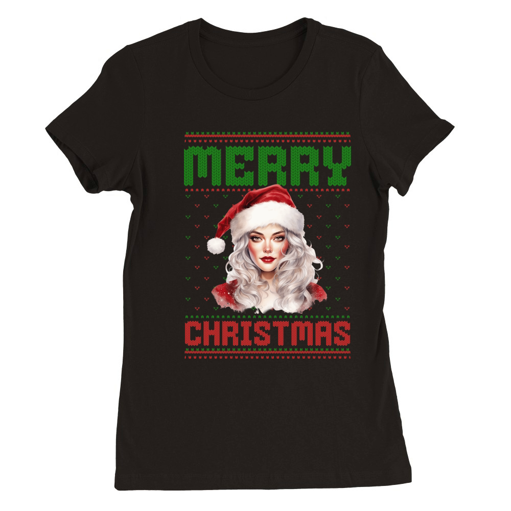 Merry christmas 59 62 Premium Womens Crewneck T-shirt