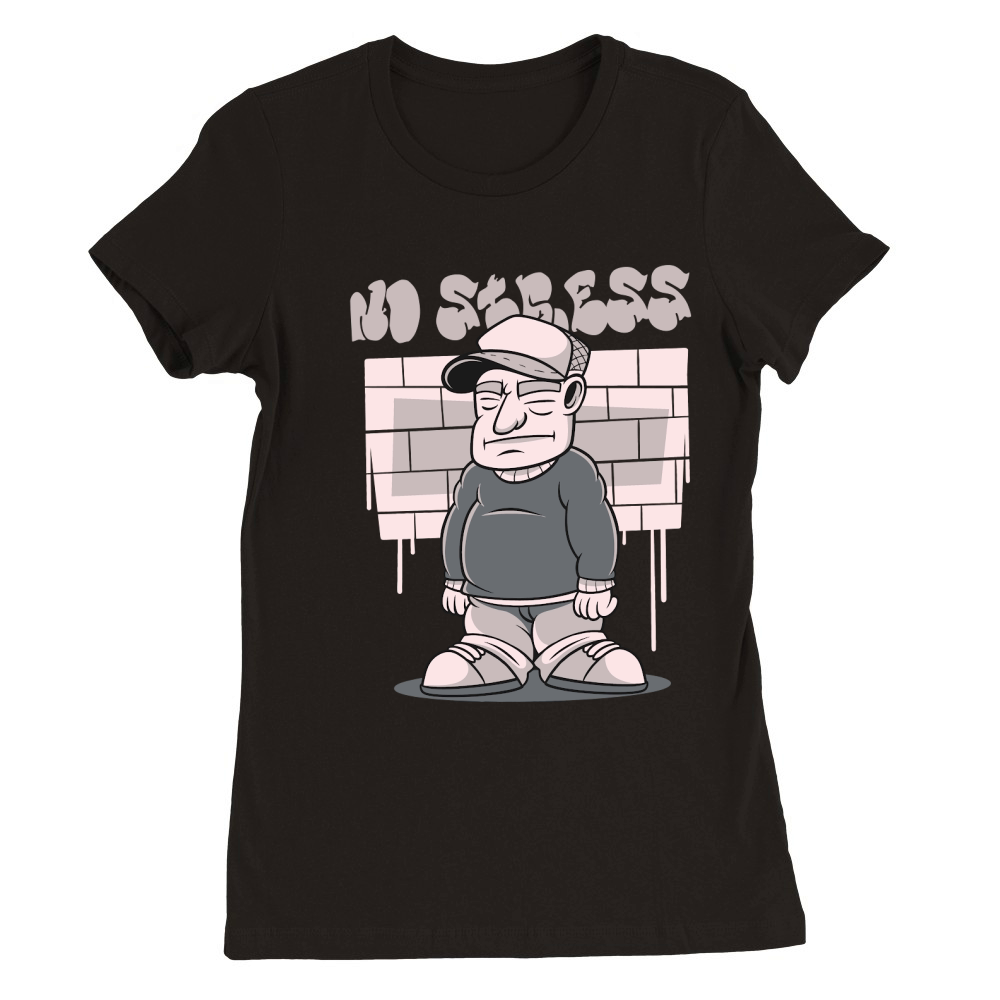No Stress Premium Womens Crewneck T-shirt