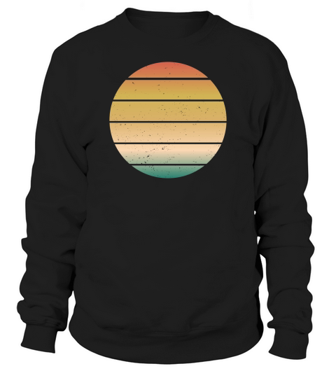 Vintage Retro Sunset (5) Sweatshirt Unisex
