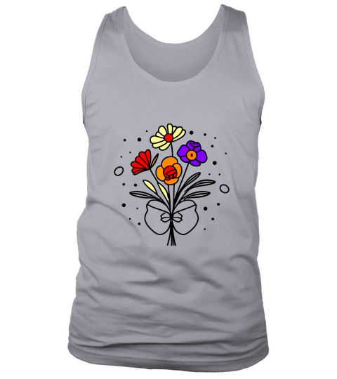 Flower T Shirt, Mom, Mothers Day Shirt, Sweet Shirt Design Flower Tank Top Unisex