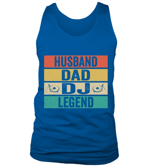 Husband dad dj legend Tank Top Unisex