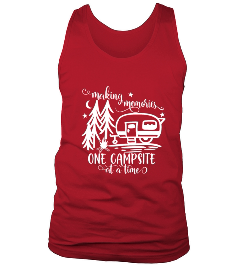 Making Memories One Campsite At A Time Outdoor Tank Top Unisex