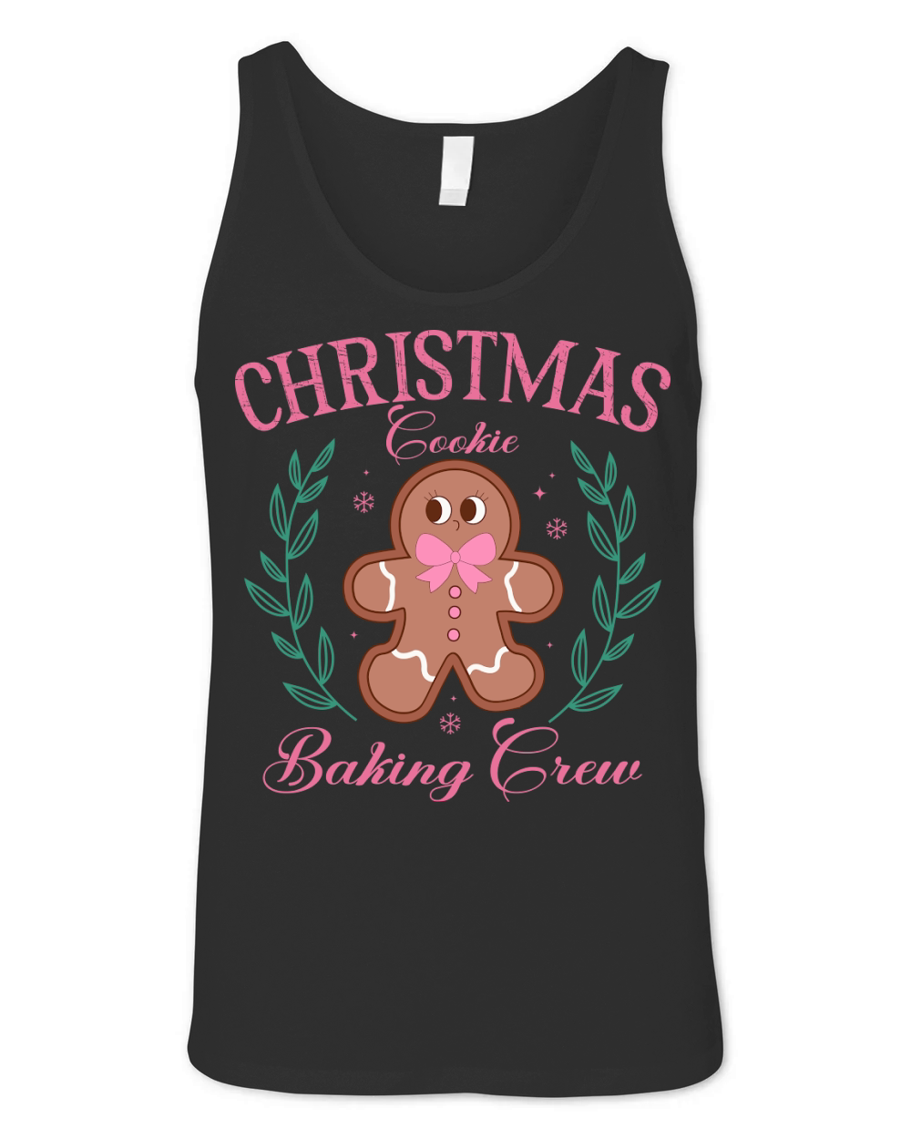 Christma coolie baking crem Unisex Jersey Tank