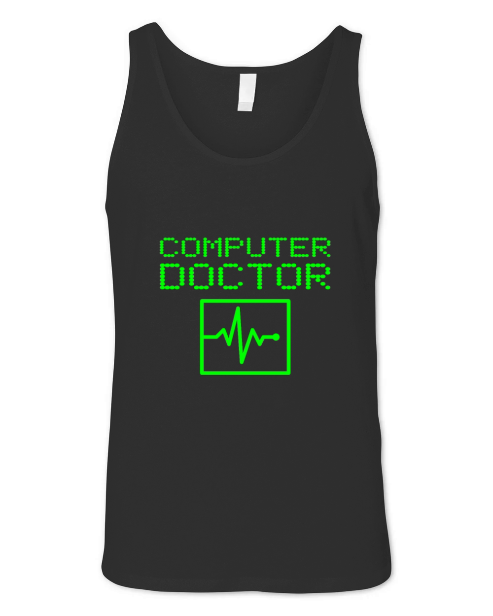 Computer Doctor Funny Tech Support Repair Unisex Jersey Tank