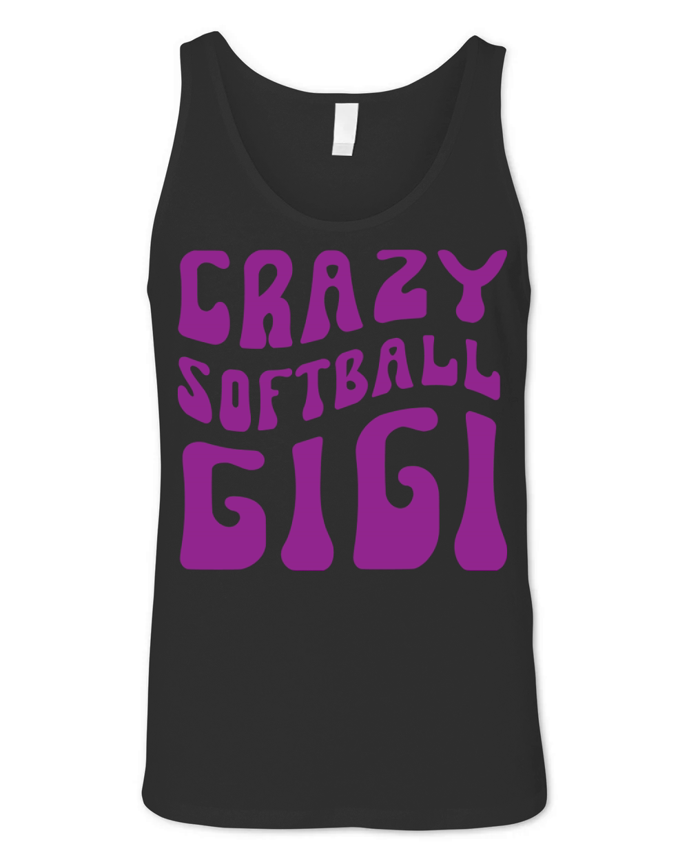 Crazy Softball Gigi Unisex Jersey Tank