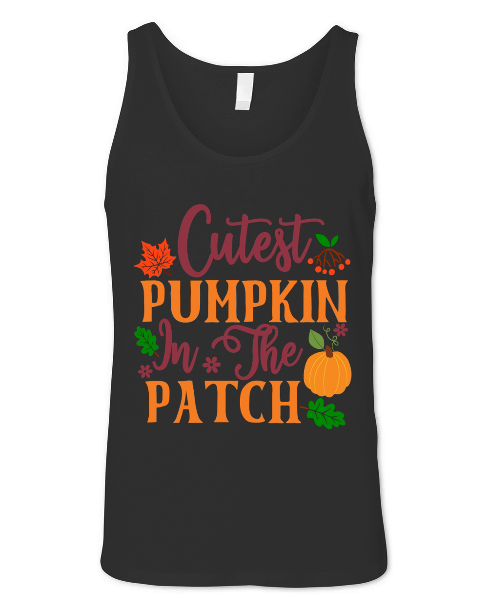 Cutest Pumpkin In The Patch Unisex Jersey Tank