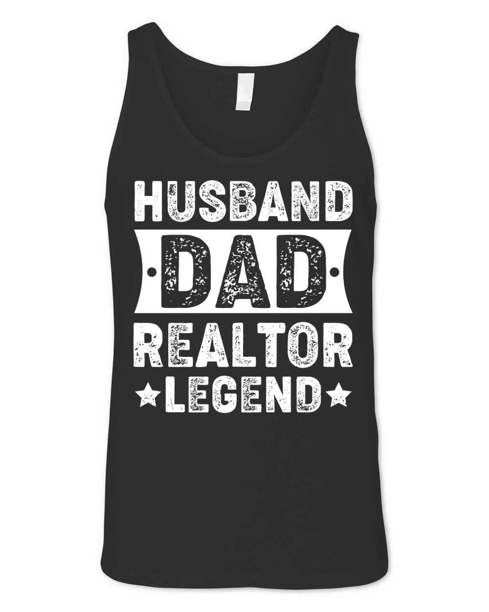 Husband Dad Realtor Legend (1) Unisex Jersey Tank