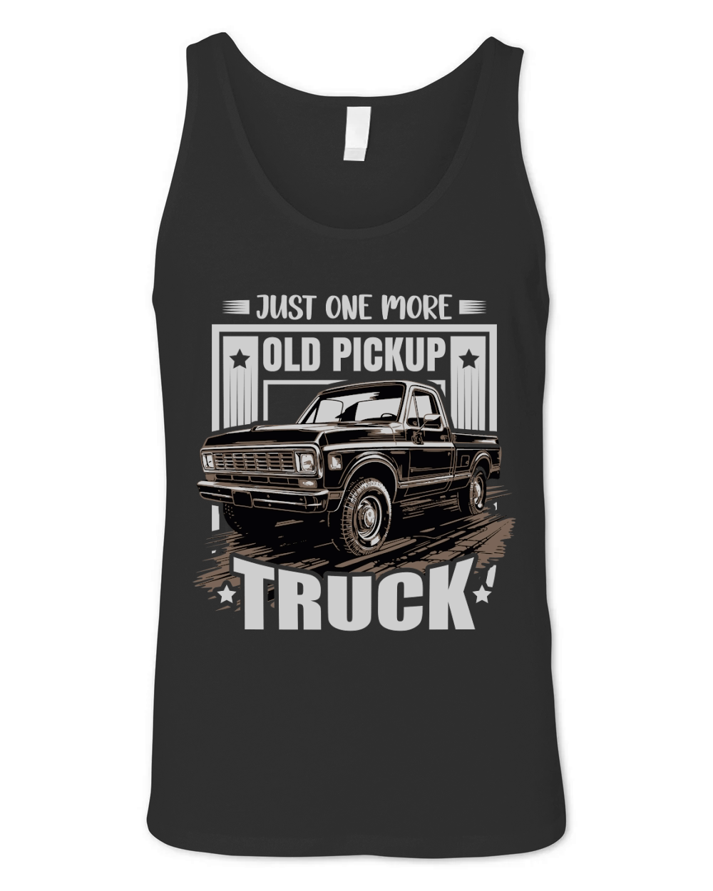 Just One More Old Pickup Truck 7 Unisex Jersey Tank