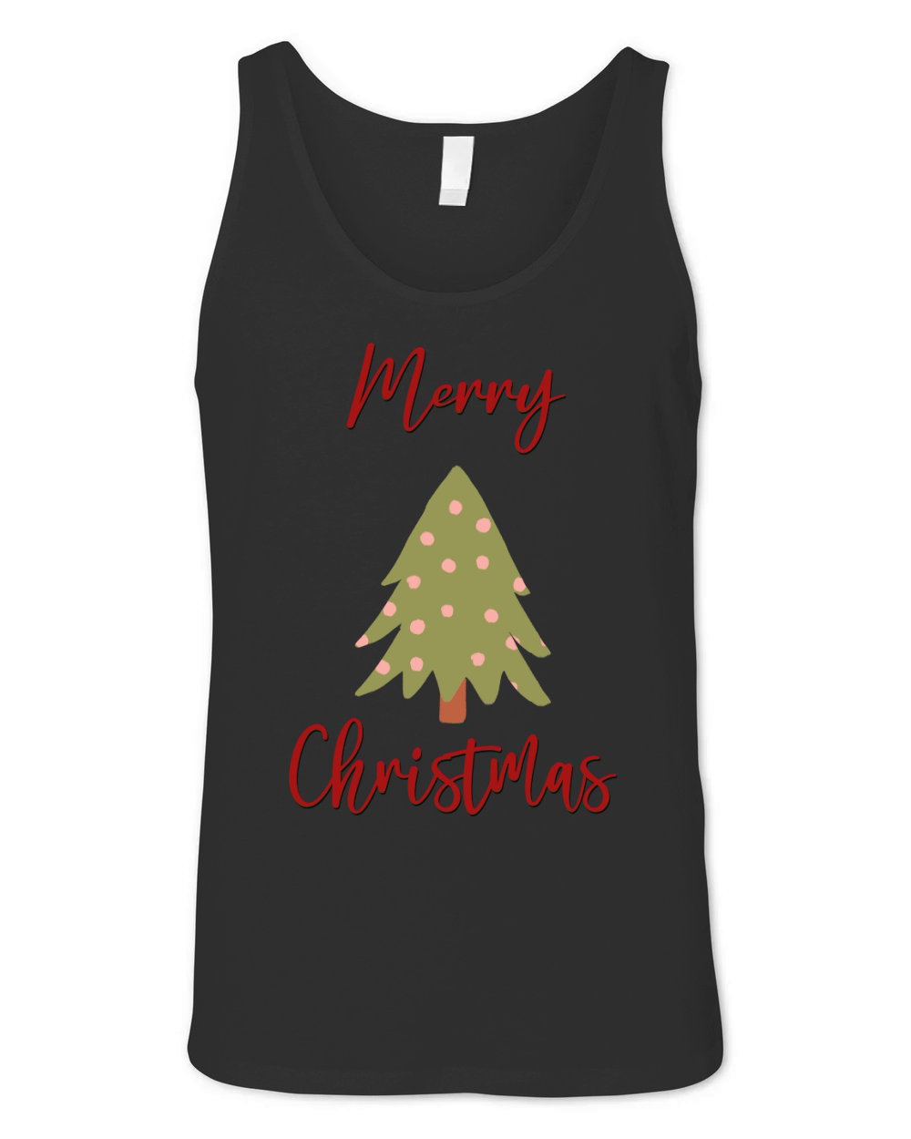 Merry Christmas 42 32 Unisex Jersey Tank