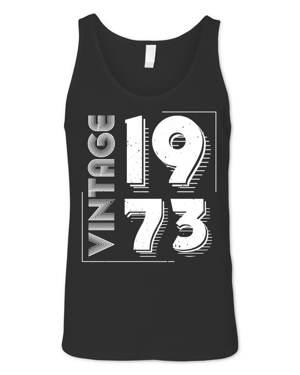 Vintage 1973 Limited Edition Birthday (2) Unisex Jersey Tank