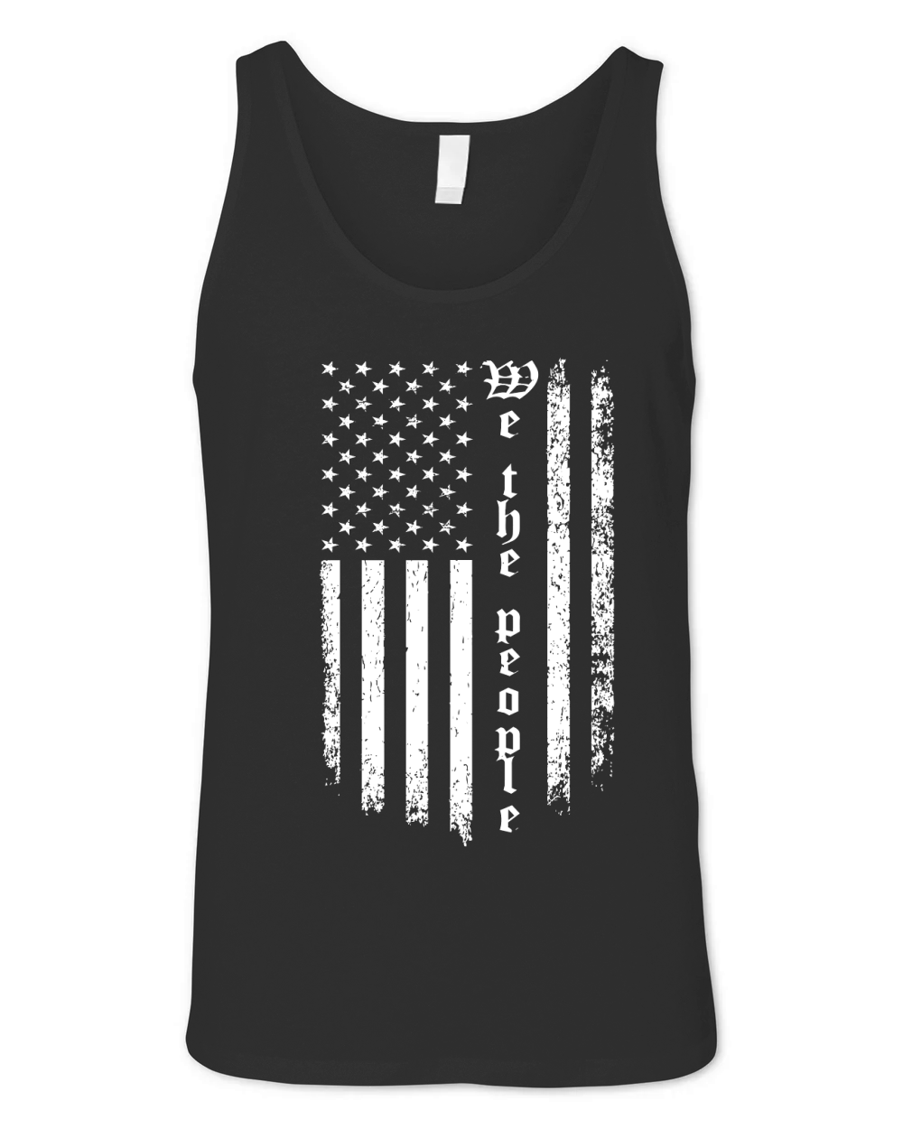 We the People Patriotic Flag Unisex Jersey Tank