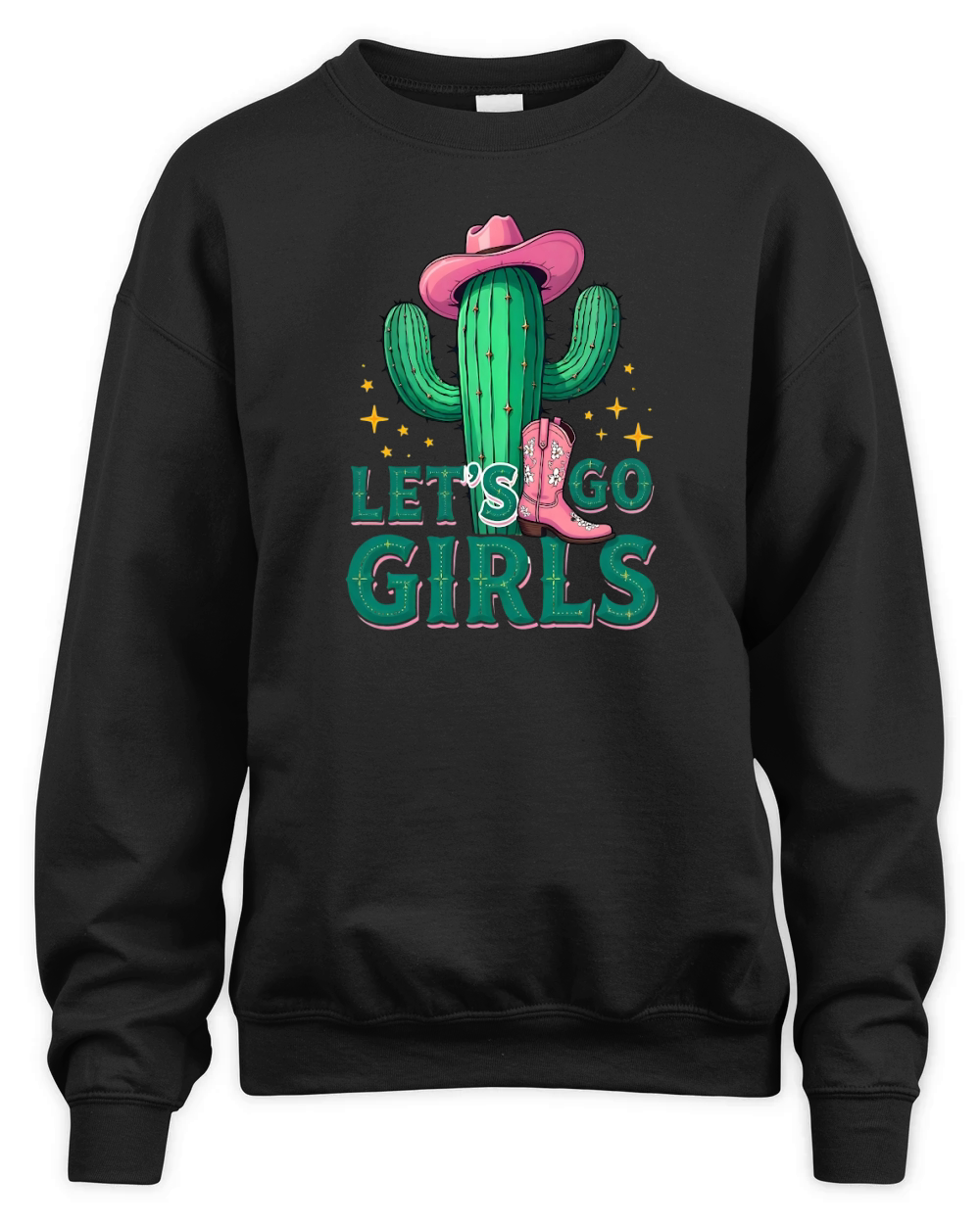 Lets go girls 1 Unisex Premium Crewneck Sweatshirt