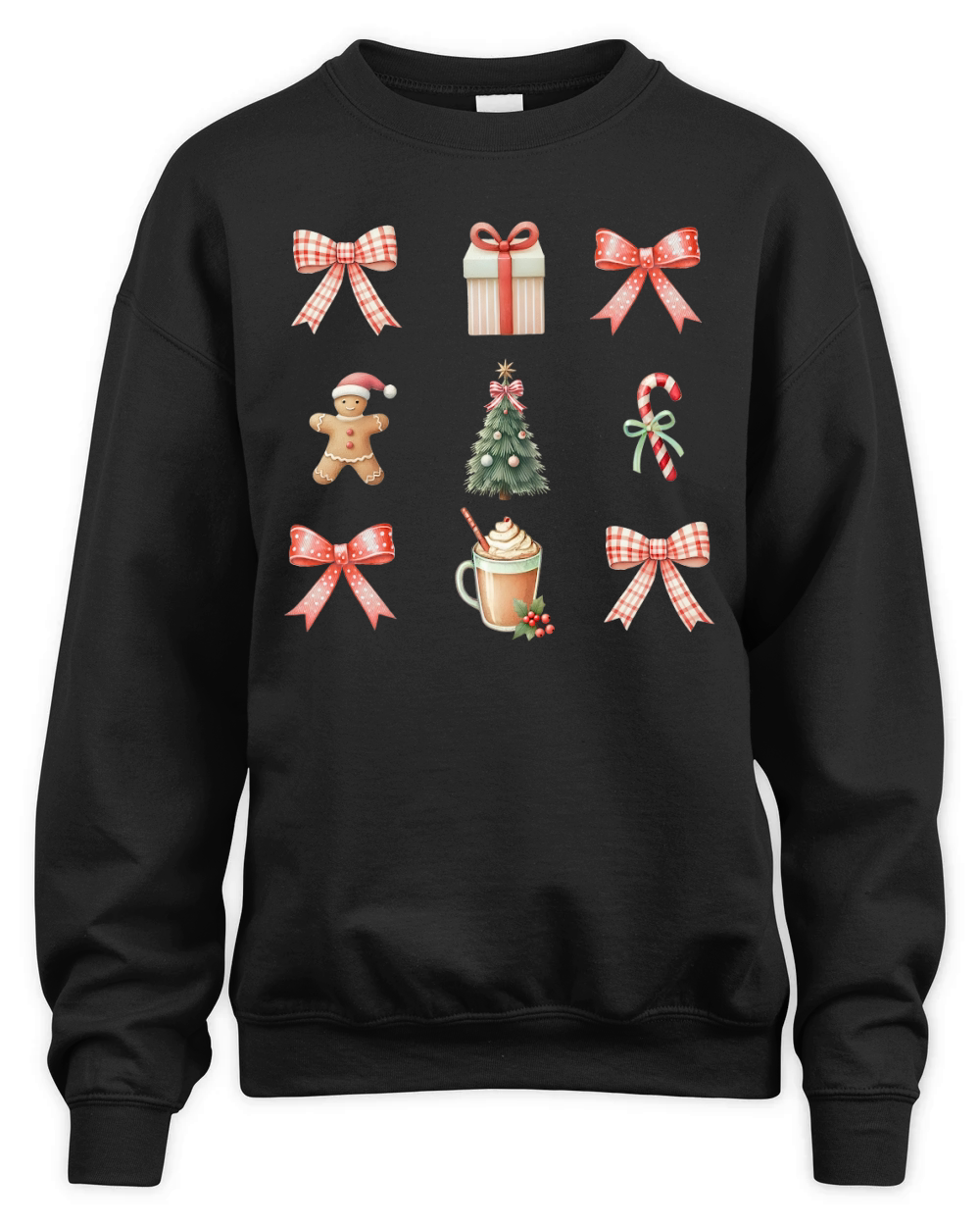 Vintage Christmas Unisex Premium Crewneck Sweatshirt