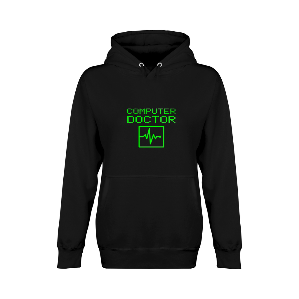 Computer Doctor Funny Tech Support Repair Unisex Premium Pullover Hoodie