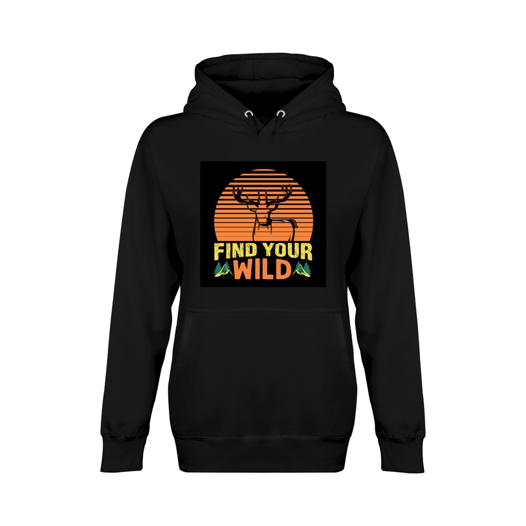 Hiking   Find Your Wild Adventure Unisex Premium Pullover Hoodie