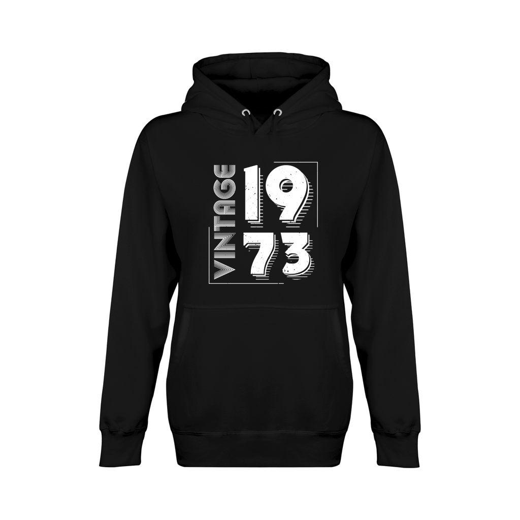 Vintage 1973 Limited Edition Birthday (2) Unisex Premium Pullover Hoodie