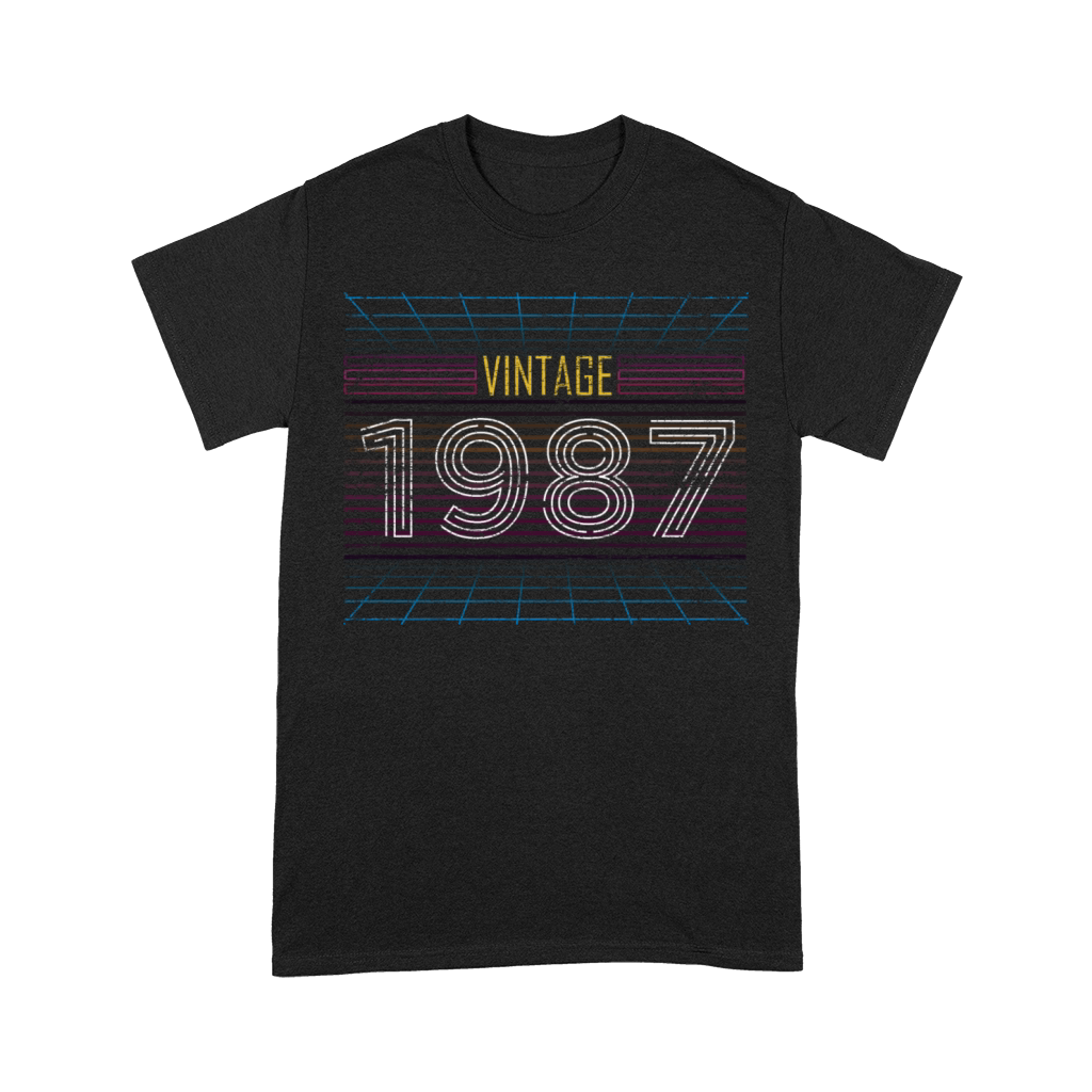 Vintage 1987 34th Birthday Gift Unisex T-Shirt