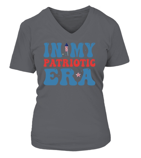 In My Patriotic ERA V-neck T-Shirt Woman
