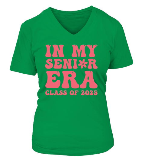In My Senior Era Class Of 2025 03 V-neck T-Shirt Woman