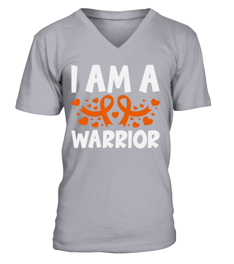 I Am A Warrior V-Neck T-shirt