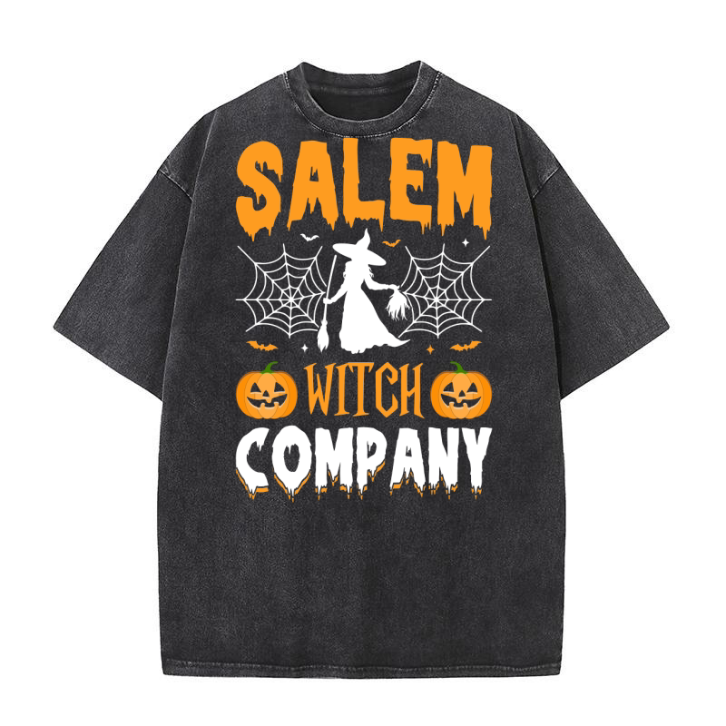 227. salem witch company Washed T-Shirt