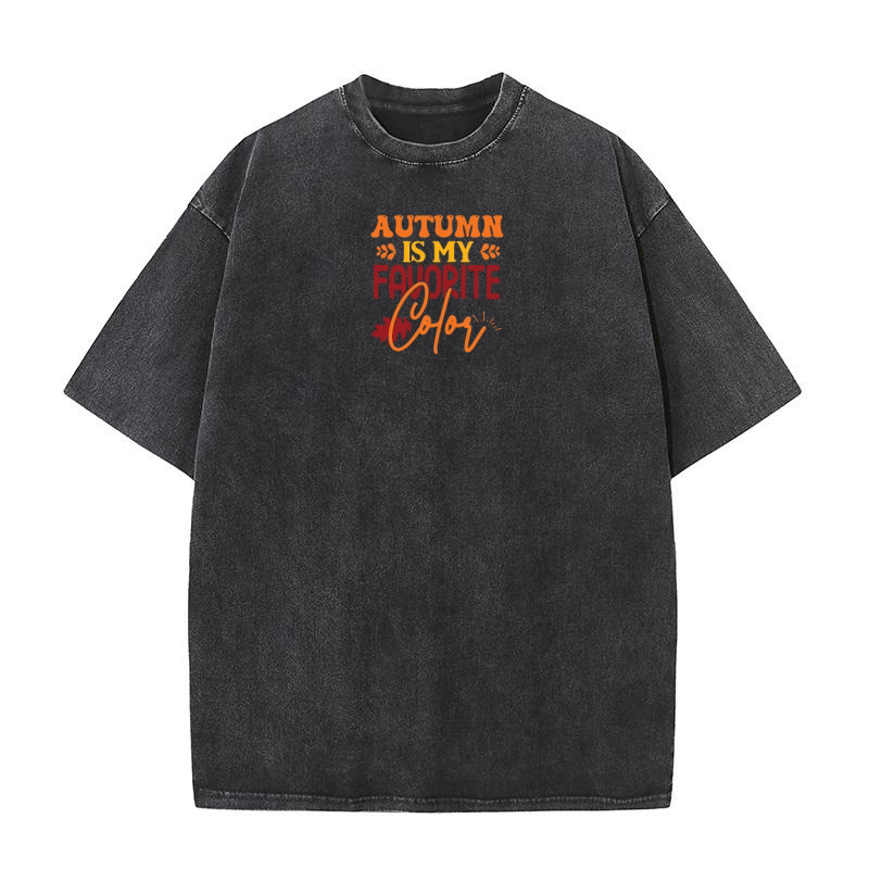 Autumn Is My Favorite Color 02 Washed T-Shirt