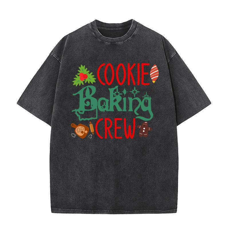 Cookie Baking Crew 1 Washed T-Shirt