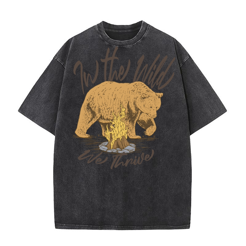 In The Wild We Thrive Washed T-Shirt