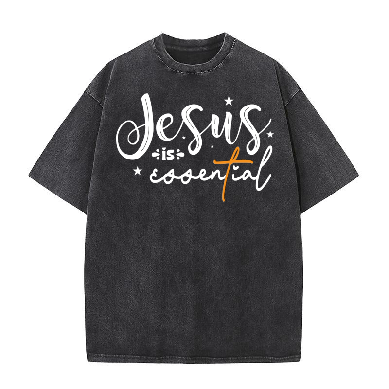 Jesus is Essential Washed T-Shirt
