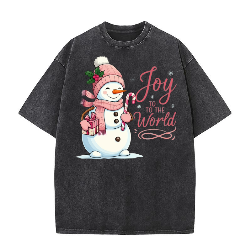 Joy to to the world Washed T-Shirt