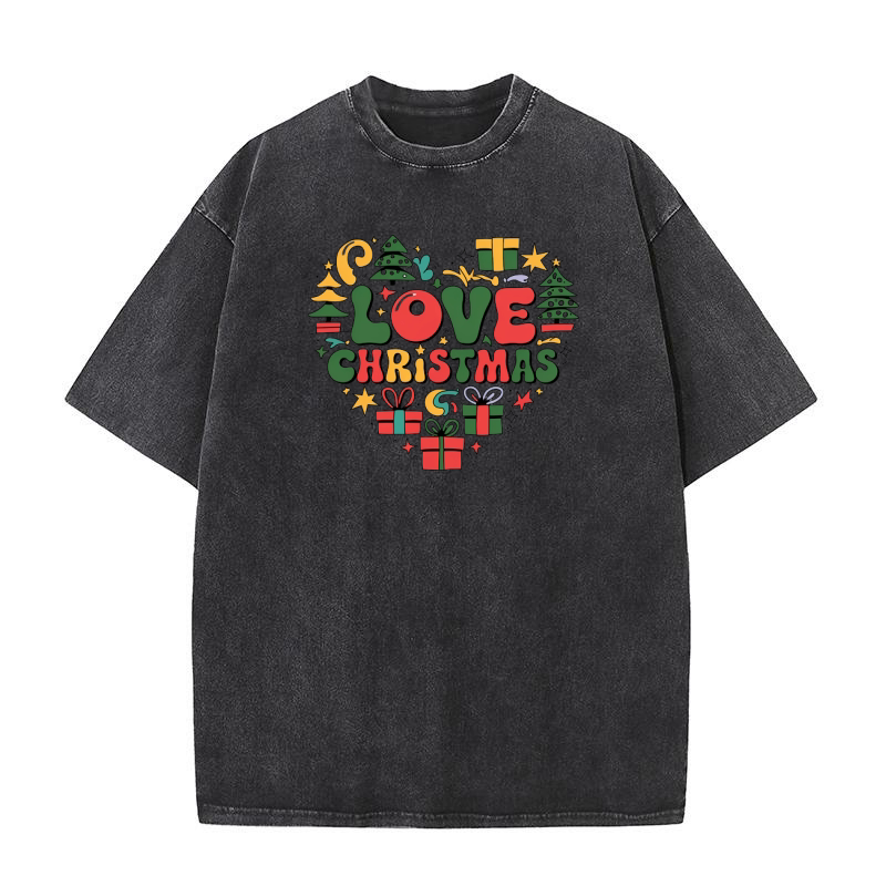 Love christmas 2 Washed T-Shirt
