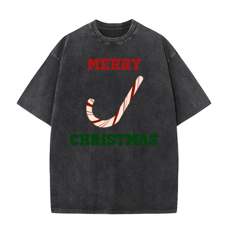 Merry christmas 43 07 Washed T-Shirt