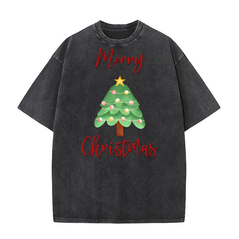 Merry christmas 43 08 Washed T-Shirt