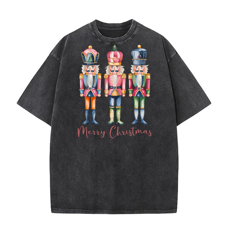 Merry christmas 57 11 Washed T-Shirt