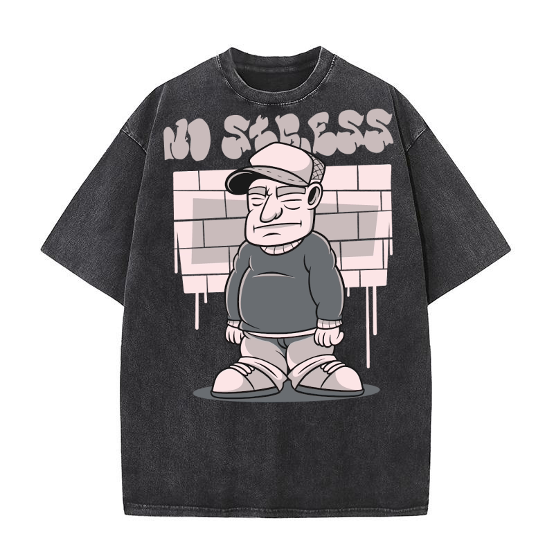 No Stress Washed T-Shirt